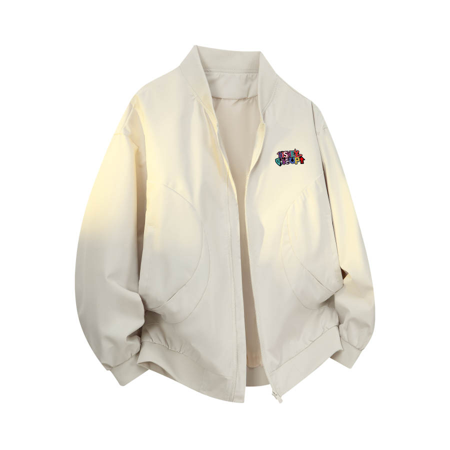 Disney Jackets Unisex Baseball Collar Moderate Straight Fit
