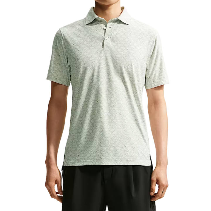 Nike Nike Golf Clothing Men's Spruce Glow Polo Collar Moderate