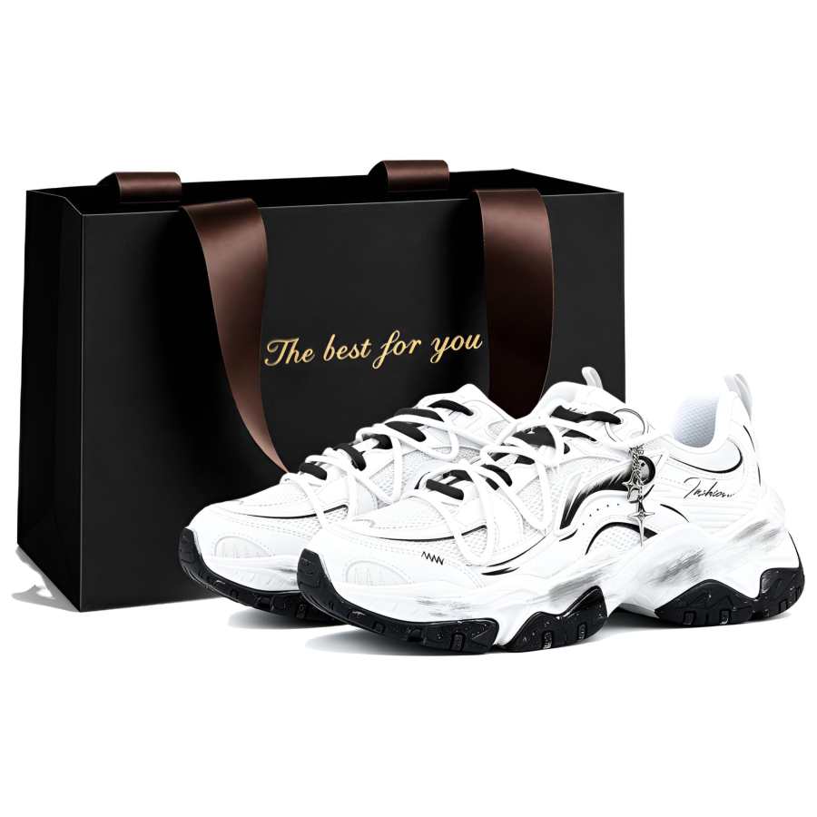 Li-Ning Li Ning Brown Sugar Casual Shoes Men's Low Top White