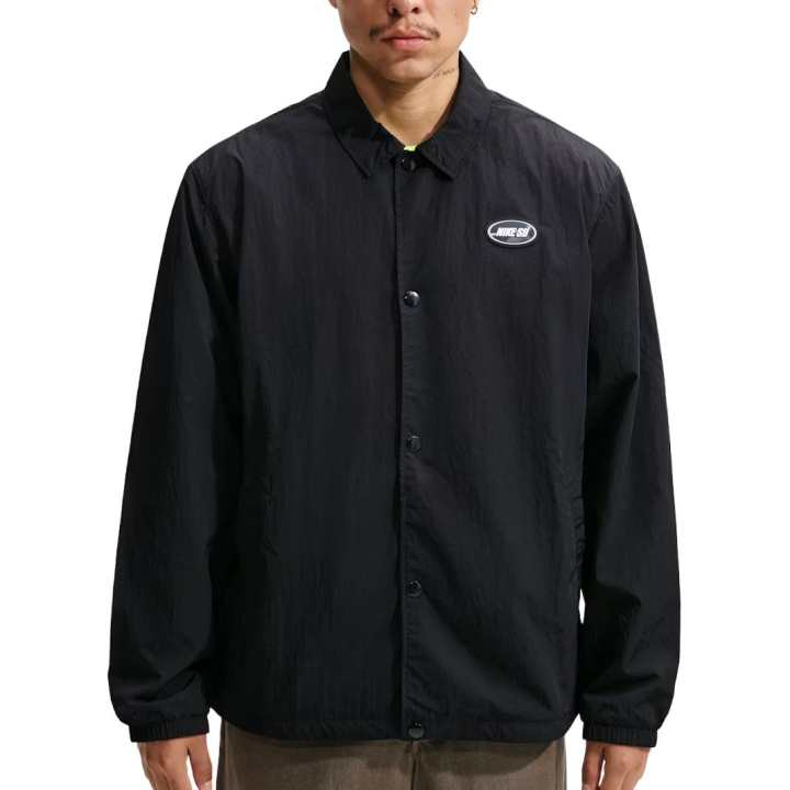 Nike Nike SB Jackets Men's Black Lapel Moderate