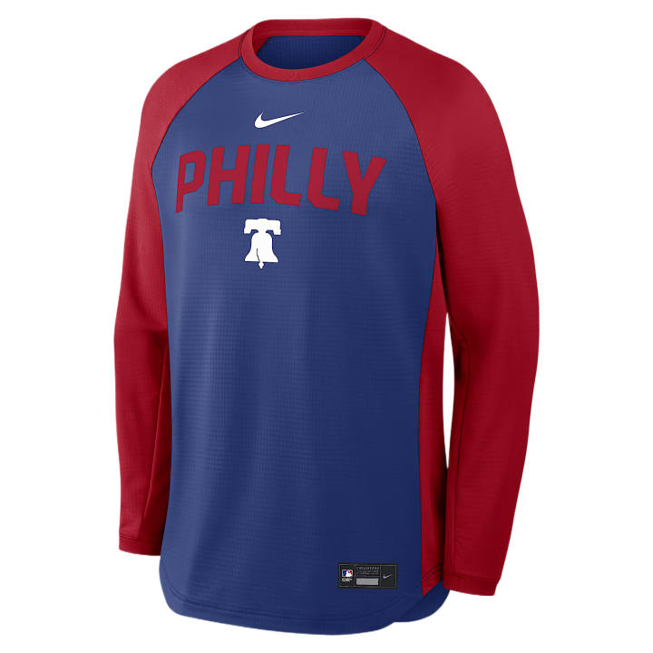 Nike Nike X MLB Dri Fit Sweatshirts Men's Cobalt Blue Crew Neck Moderate