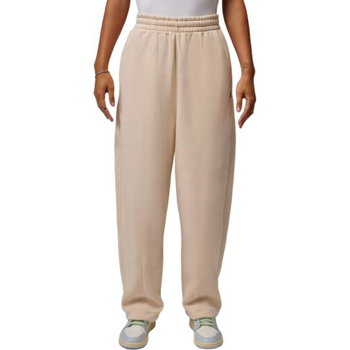 Jordan Jordan Brooklyn Fleece Pants Women's Pearl White Moderate Straight Fit Pants