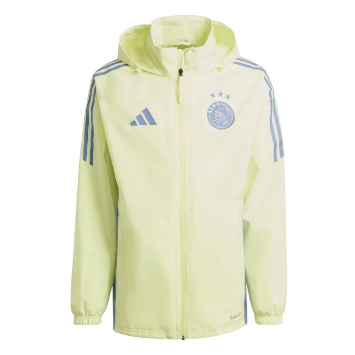 Adidas Adidas Tiro 24 Jackets Men's Yellow Hooded Non Detachable Moderate