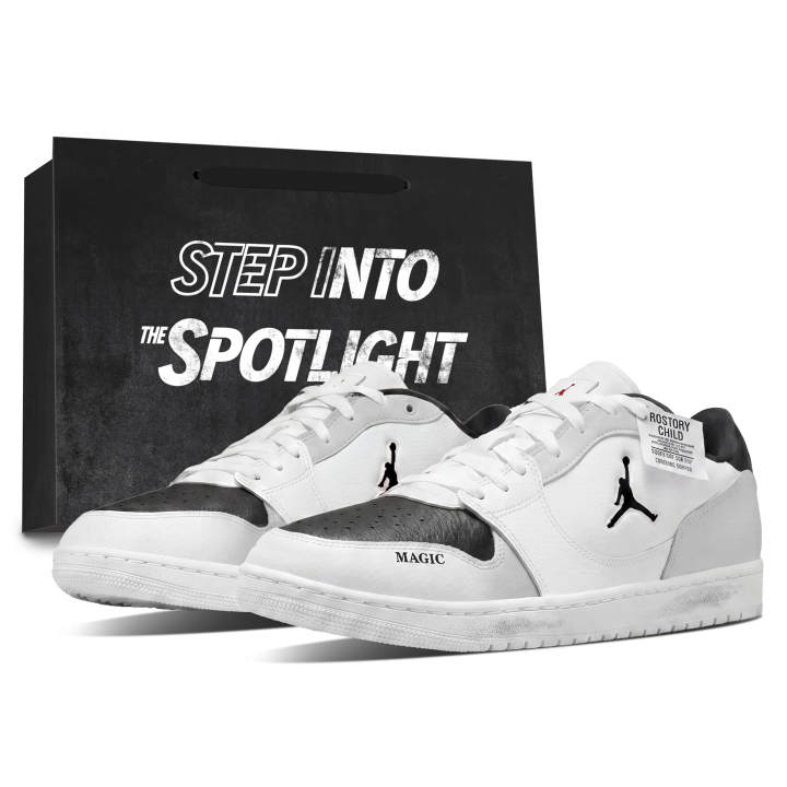 Jordan Jordan COURT CONNECT Skateboard Shoes Men's Low Top White Gray