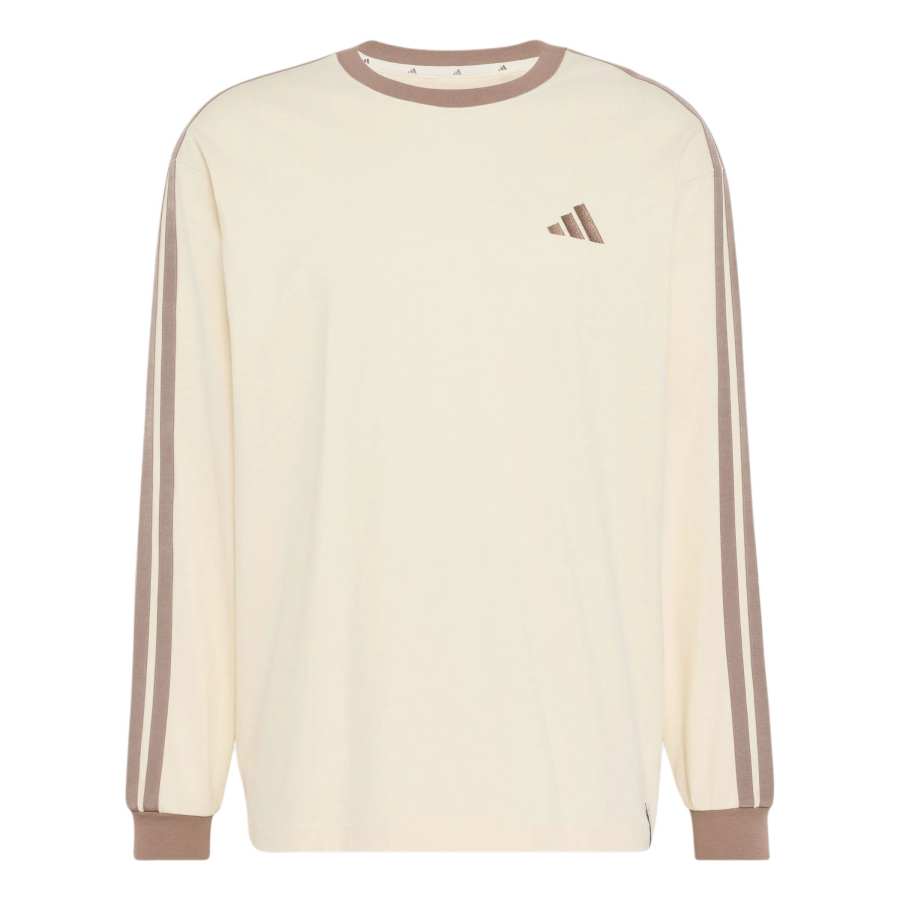 Adidas Adidas ESSENTIALS T Shirts Men's Wonder White Crew Neck Straight Fit