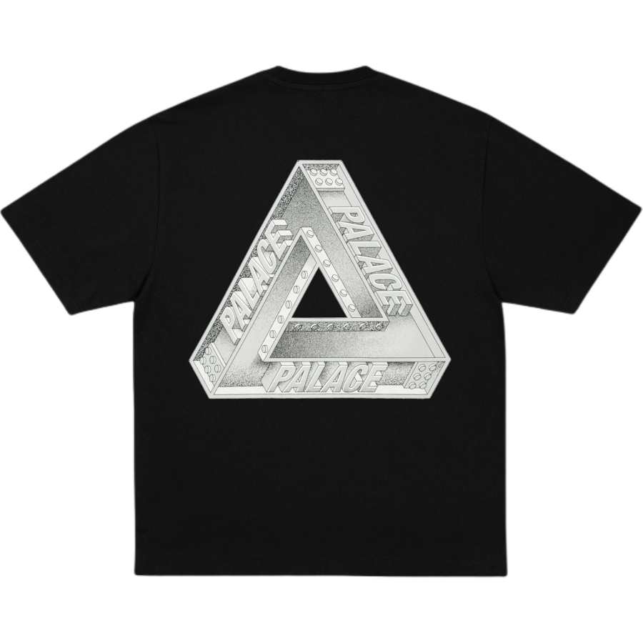 PALACE 2026 SS26 DROP8 TRI GIRDERS T SHIRT BLACK T Shirt Unisex