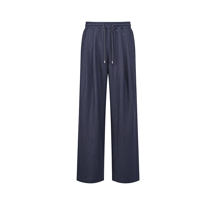Palladium Sports Pants Women's Prelude Blue Moderate Straight Fit Pants