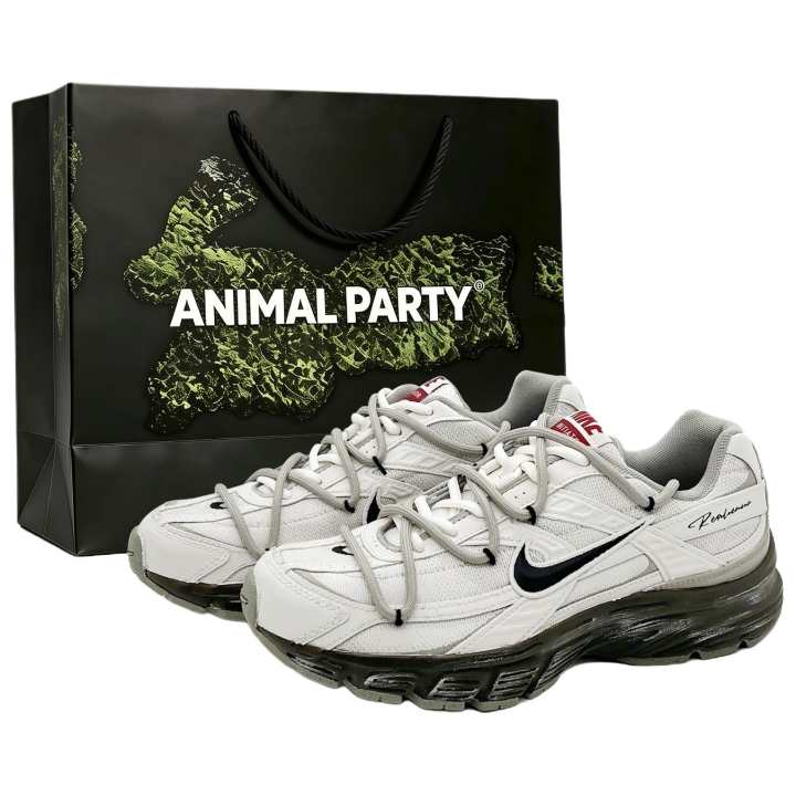 Nike Nike Initiator Running Shoes Unisex Low Top Beige Gray Green
