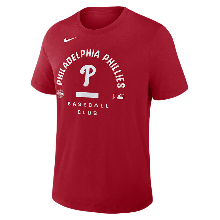 Nike Nike X MLB Dri Fit T Shirts Men's Sports Red Crew Neck