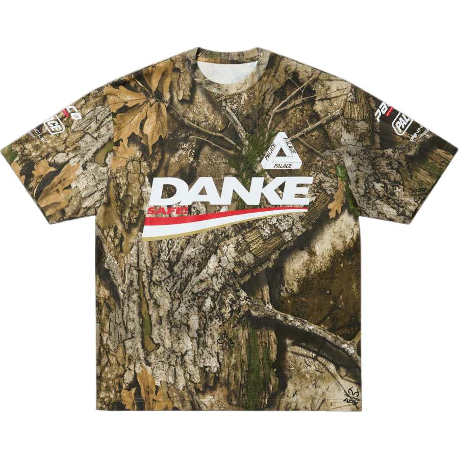 PALACE SS26 DROP8 DANKE T SHIRT REALTREE APX T Shirt Unisex
