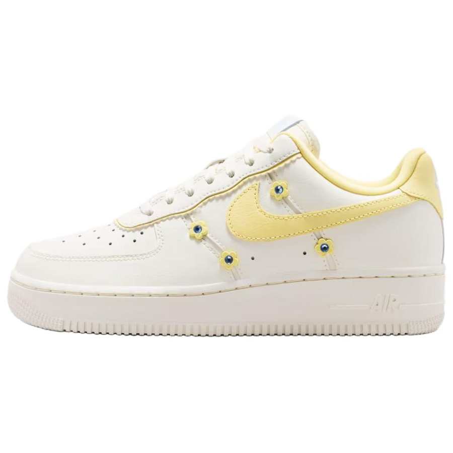 Nike Nike Air Force 1 Skateboard Shoes Women's Low Top White/Yellow