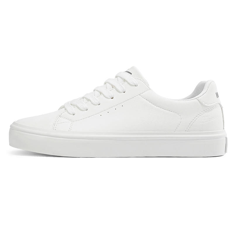 WARRIOR Skateboard Shoes Men's Low Top White Gray/White Green/Black