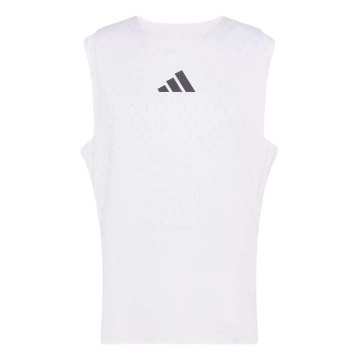 Adidas Adidas Tank Tops Men's White Crew Neck Moderate Other