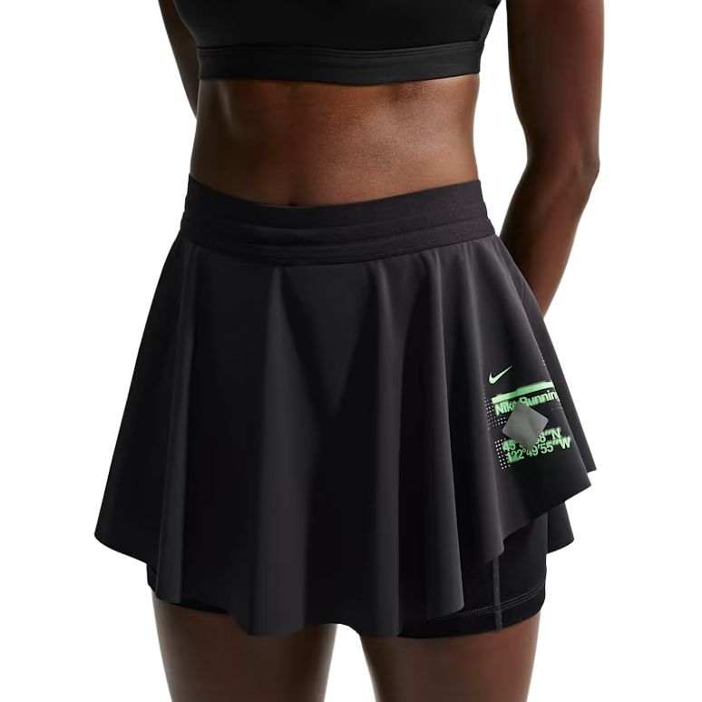 Nike Nike Casual Short Skirts Women's Black Moderate Short Skirt