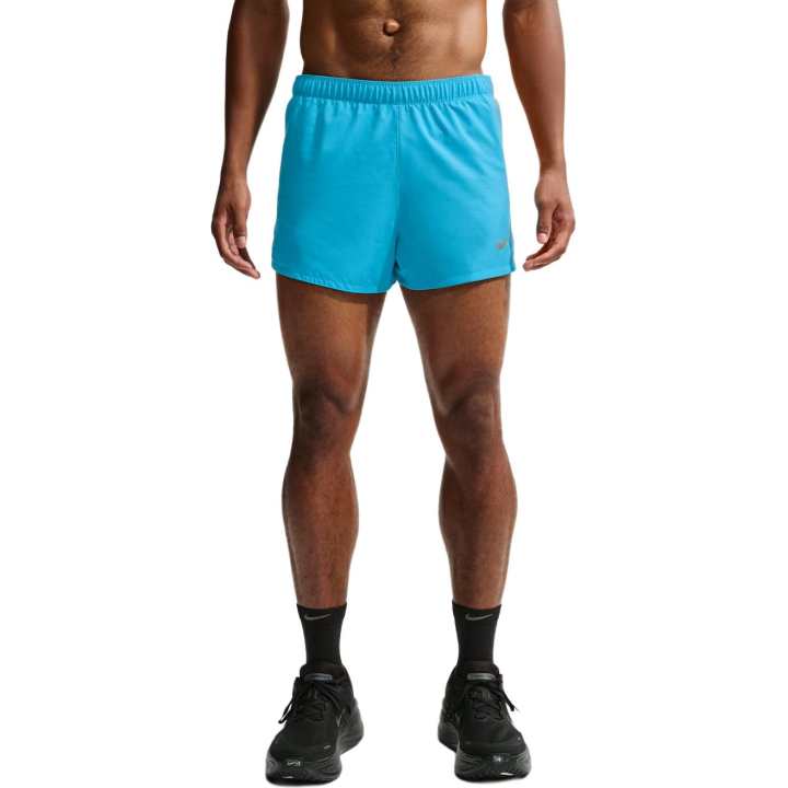 Nike Nike Swoosh Running Shorts Men's Light Current Blue/Black Moderate