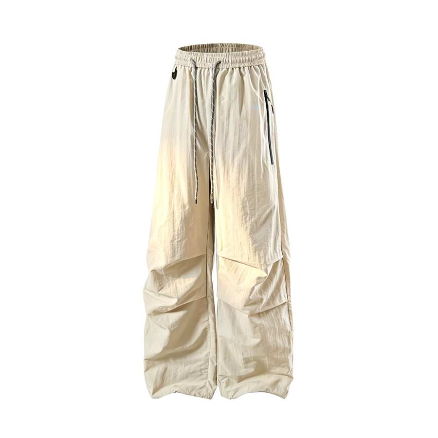 WARRIOR WARRIOR Casual Pants Women's Thin Wide Leg Pants