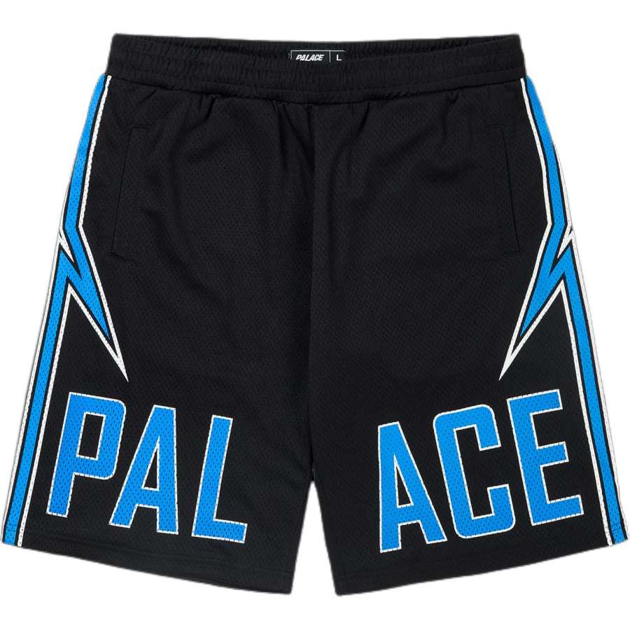 PALACE SS26 DROP8 LIGHTNING BASKETBALL SHORT BLACK Casual Shorts Unisex