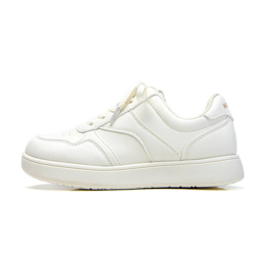 WARRIOR Skateboard Shoes Women's Low Top Beige/Beige Brown
