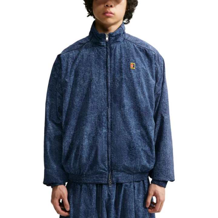 Nike Nike Club Jackets Men's Blue Stand Collar Moderate