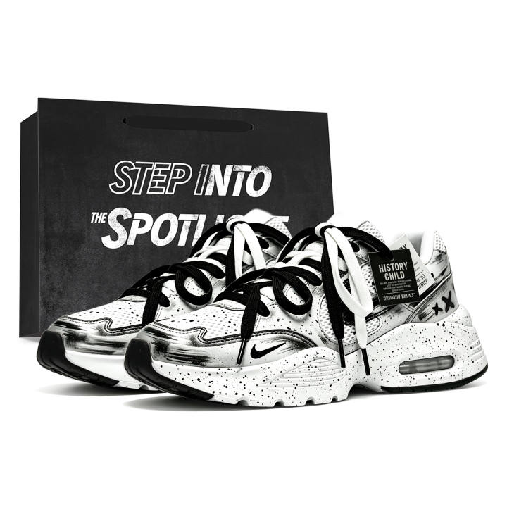 Nike Nike Air Max Fusion Running Shoes Unisex Low Top White
