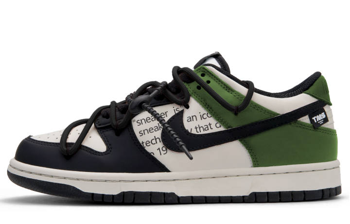 Nike Nike Dunk Skateboard Shoes Unisex Low Top Green Black