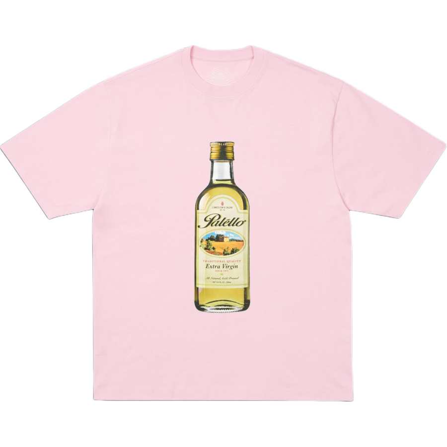 PALACE 2026 SS26 DROP8 EXTRA VIRGIN T SHIRT SWEET PINK T Shirt Unisex