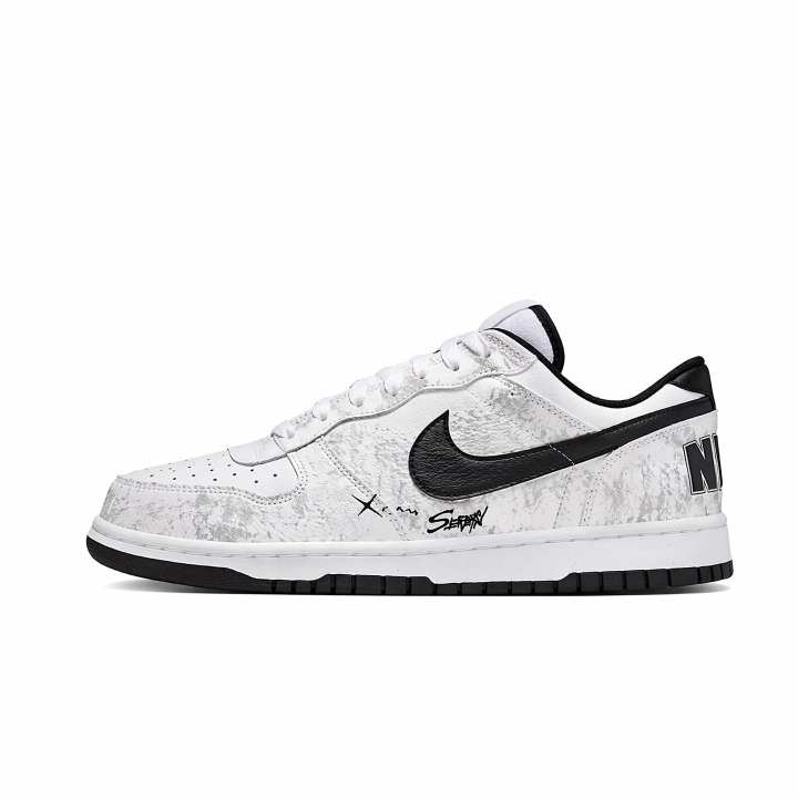 Nike Nike Big Skateboard Shoes Men's Low Top White/Gray