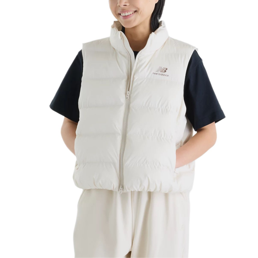 New Balance New Balance Vests Women's Linen Stand Collar Moderate Other