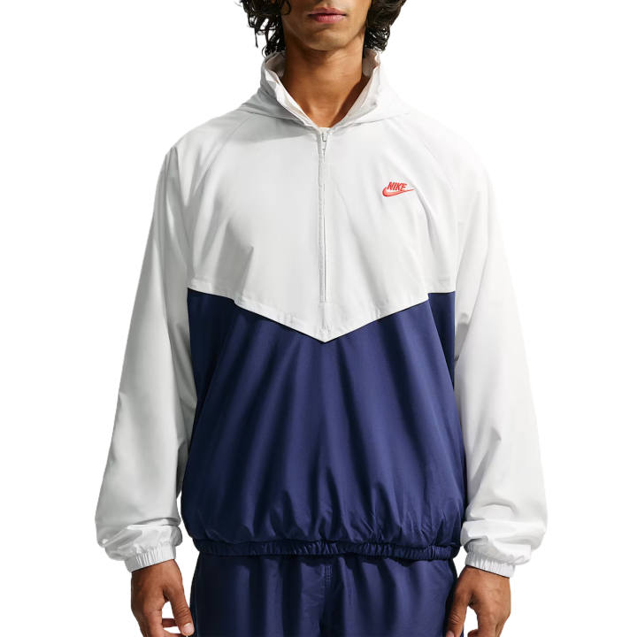 Nike Nike Jackets Men's Summit White/Blue Void/Light Red Hooded Detachable Moderate Other