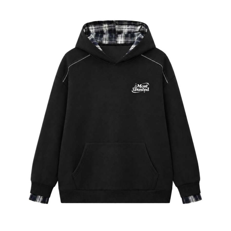 MostwantedLab Sweatshirts Unisex Hooded Non Detachable Moderate