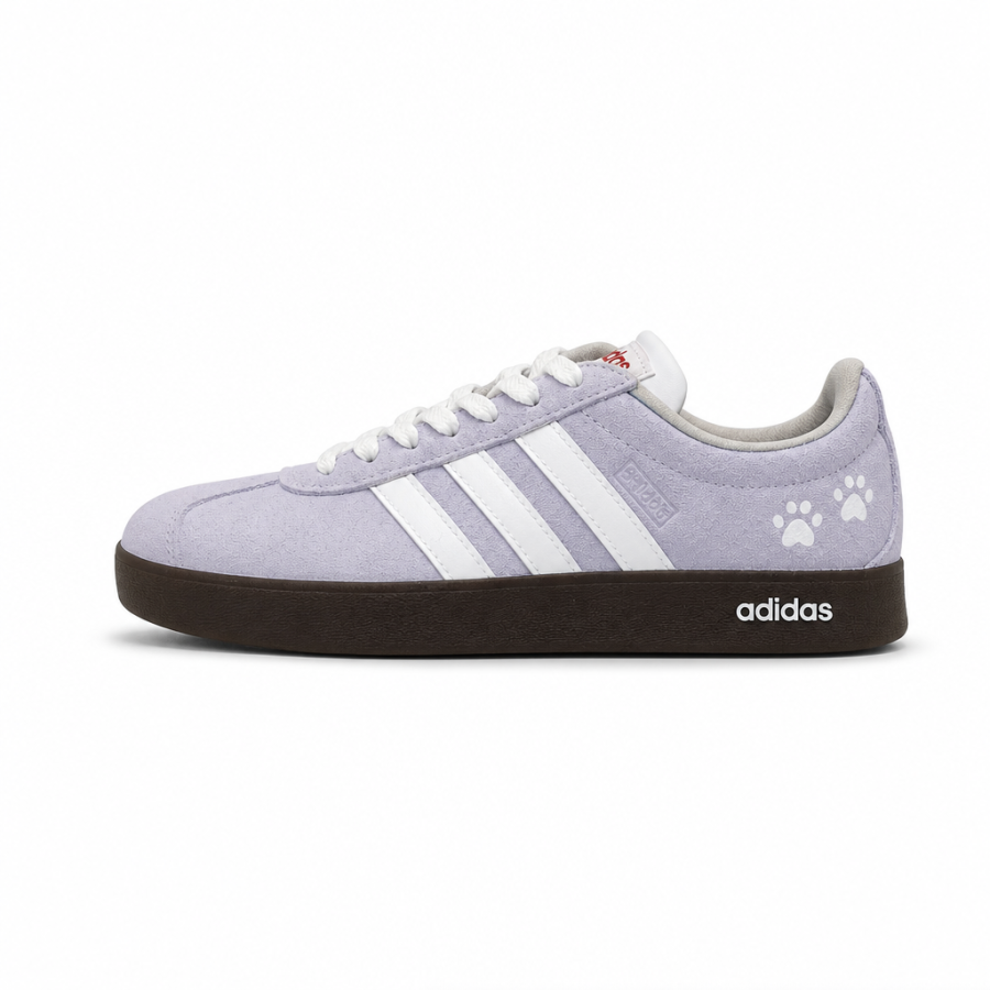 Adidas Adidas VL COURT 2.0 German Army Trainers Unisex Low Top Purple