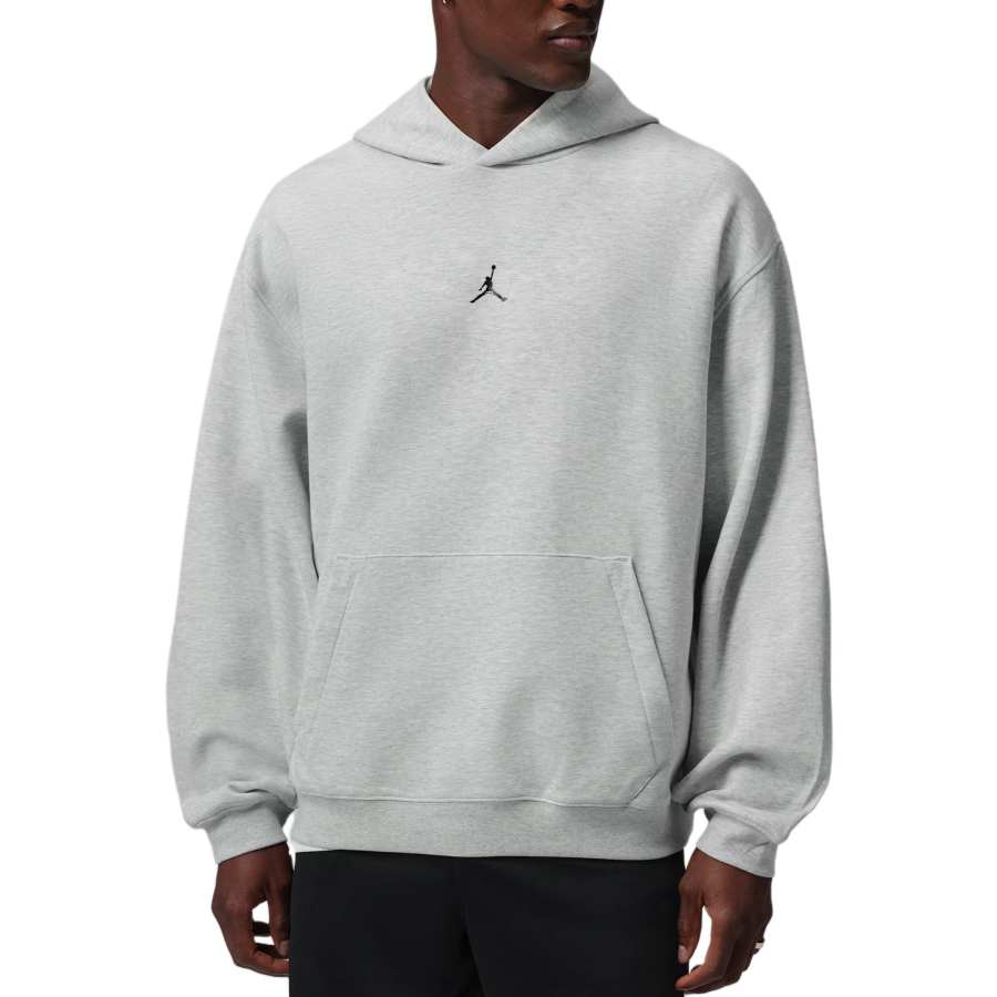 Jordan Jordan Sport Sweatshirts Men's Gray Heather Hooded Non Detachable Moderate