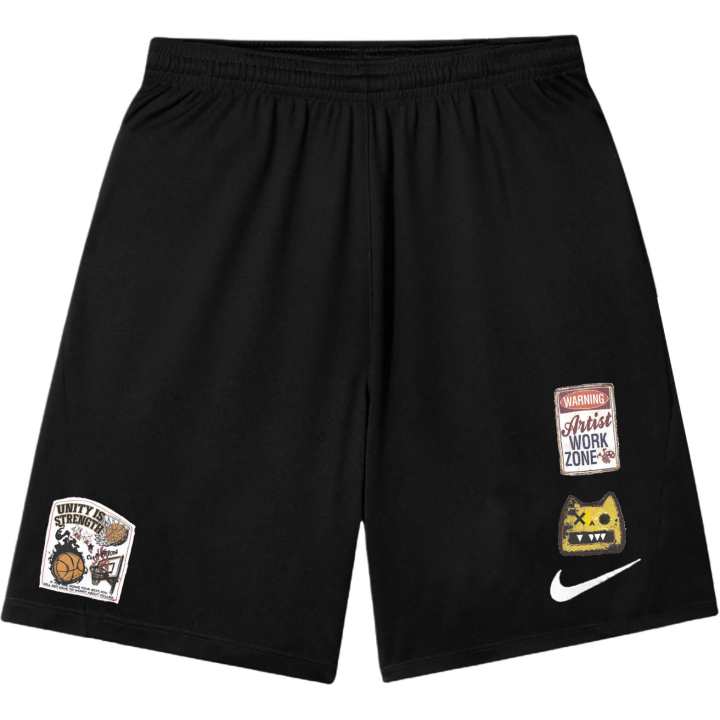 Nike Nike Sports Shorts Men's Black Thin Straight Fit Pants