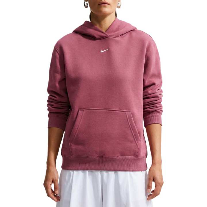 Nike Nike Sweatshirts Women's Pink Smoke/Sail White Hooded Non Detachable Moderate