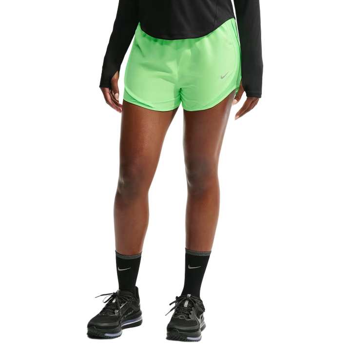 Nike Nike TEMPO Running Shorts Women's Iridescent Green Moderate