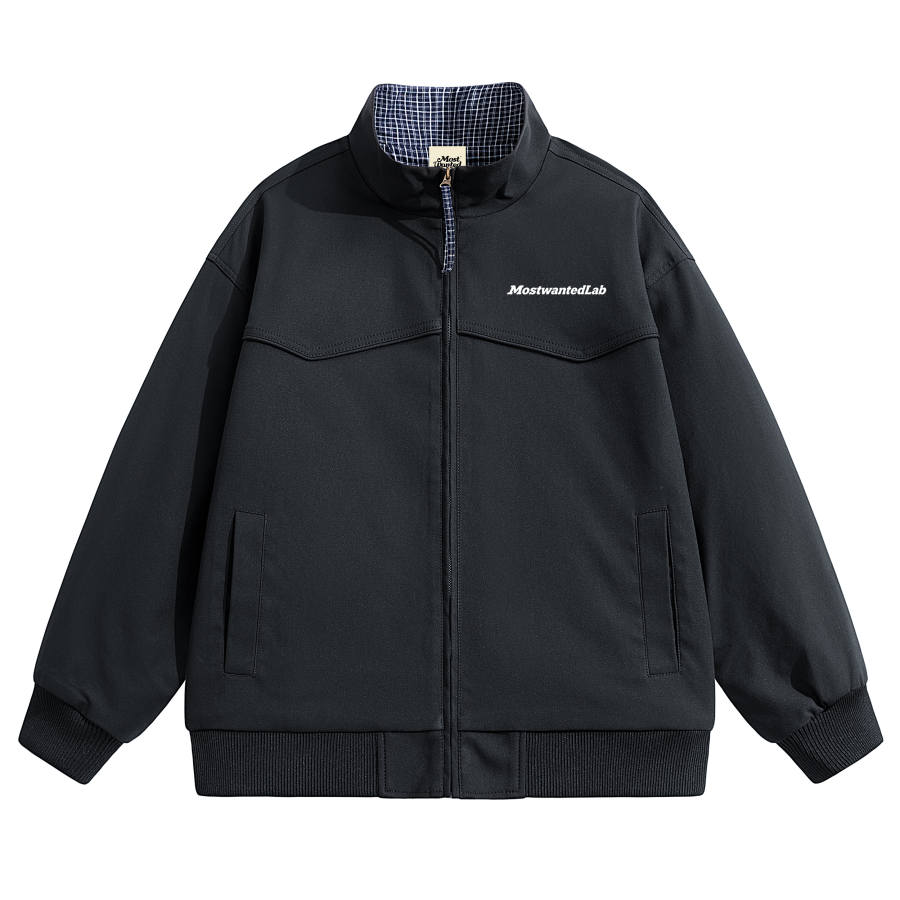MostwantedLab Jackets Unisex Stand Collar Moderate Other