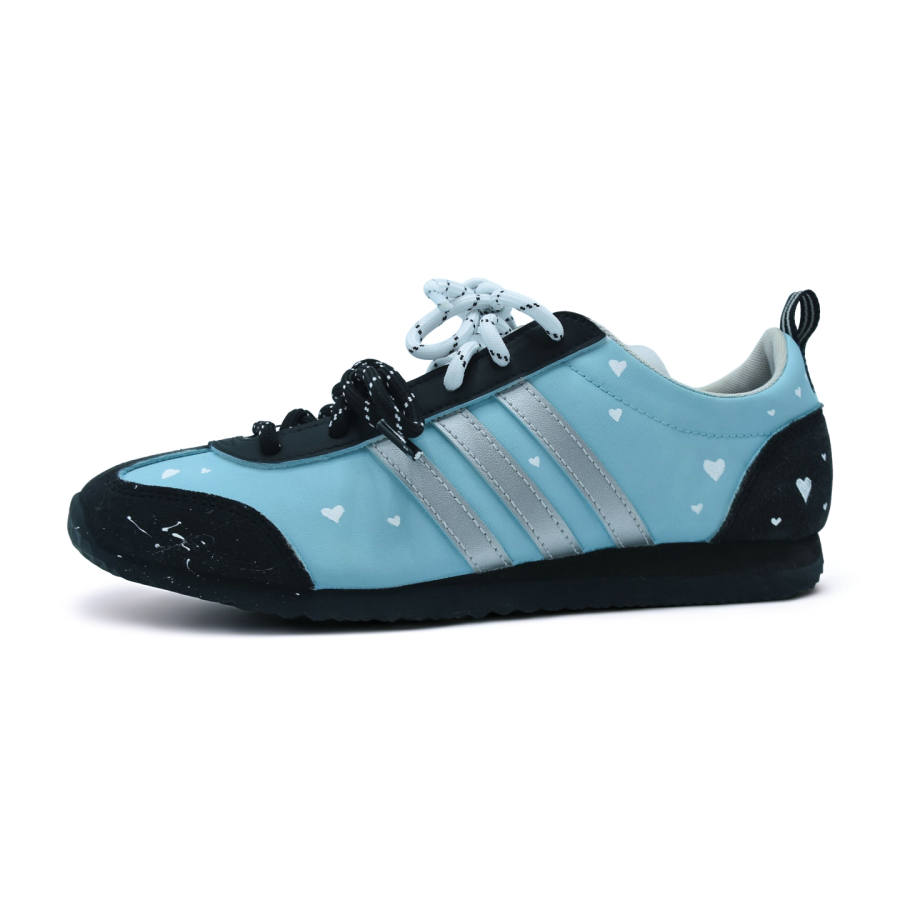 Adidas Adidas VS JOG 2.0 German Army Trainers Unisex Low Top Blue