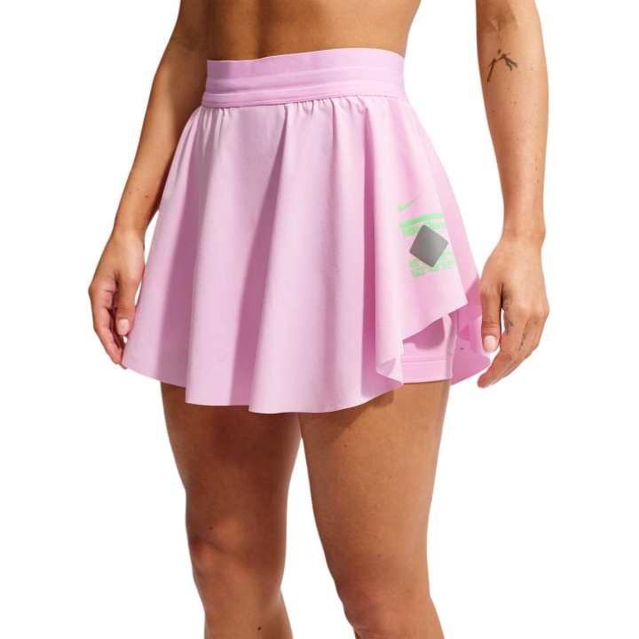 Nike Nike Casual Short Skirts Women's Pink/Black/Multicolor Green Moderate Short Skirt Other