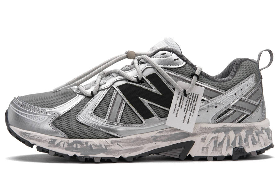 New Balance New Balance NB 410 V5 Running Shoes Unisex Low Top Black Silver Gray