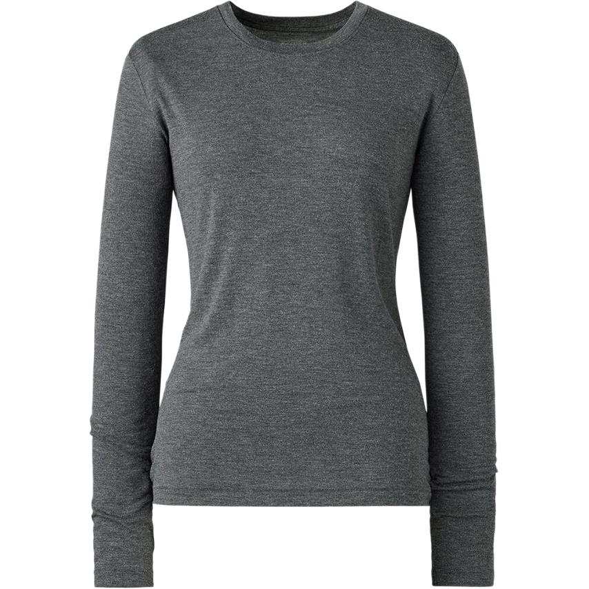 UNIQLO C Collection T Shirts Women's Asphalt Gray Crew Neck