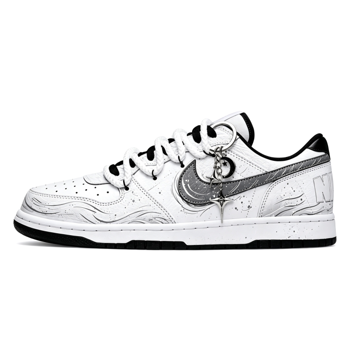 Nike Nike Big Skateboard Shoes Men's Low Top Black