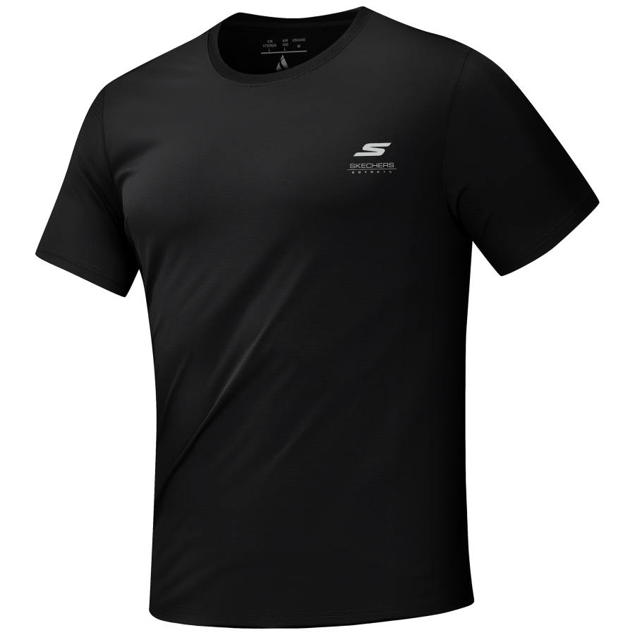 Skechers Comfortable Technology Collection T Shirts Unisex Crew Neck Thin Straight Fit