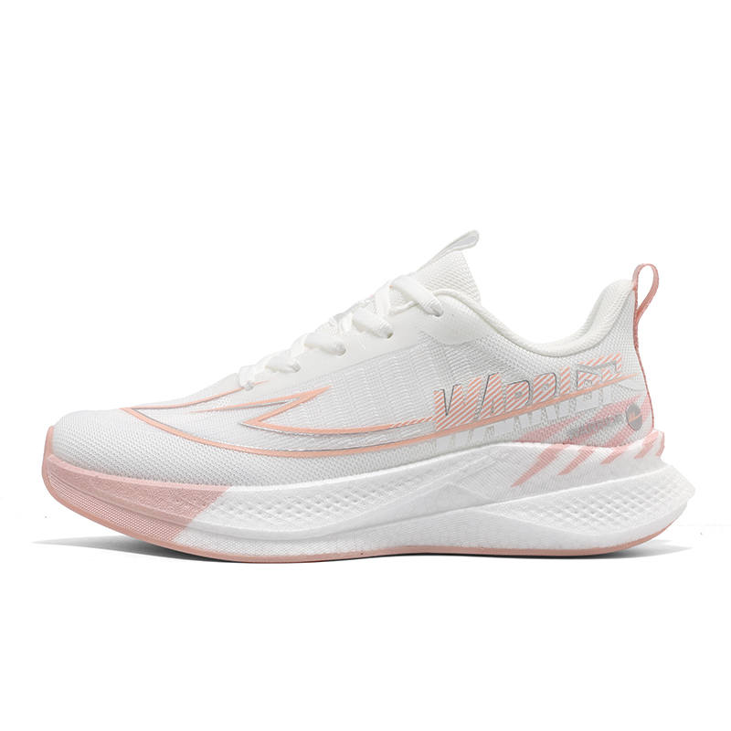 WARRIOR Running Shoes Women's Low Top White Pink