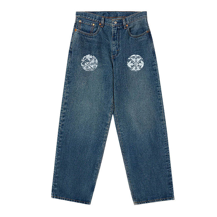 Levis Levis Jeans Unisex Blue Moderate Wide Leg Pants
