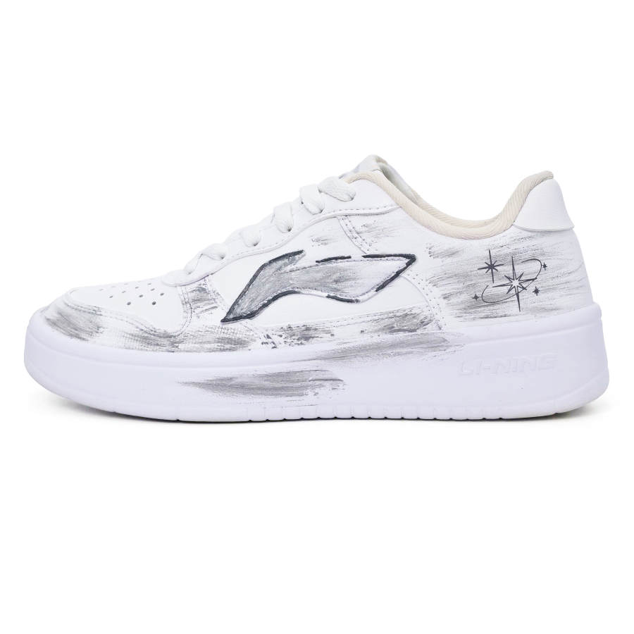 Li-Ning Li Ning Floating Boat Skateboard Shoes Women's Low Top Dark Gray