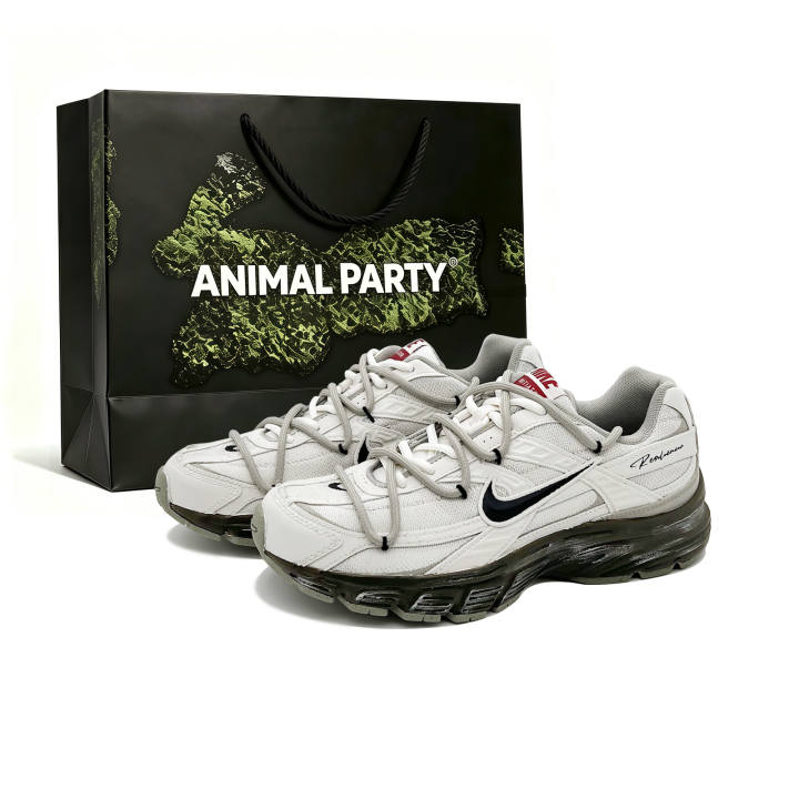 Nike Nike Initiator Running Shoes Unisex Low Top Beige Gray Green
