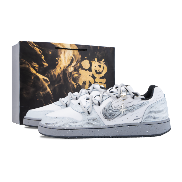 Nike Nike EBERNON Skateboard Shoes Men's Low Top White/Gray