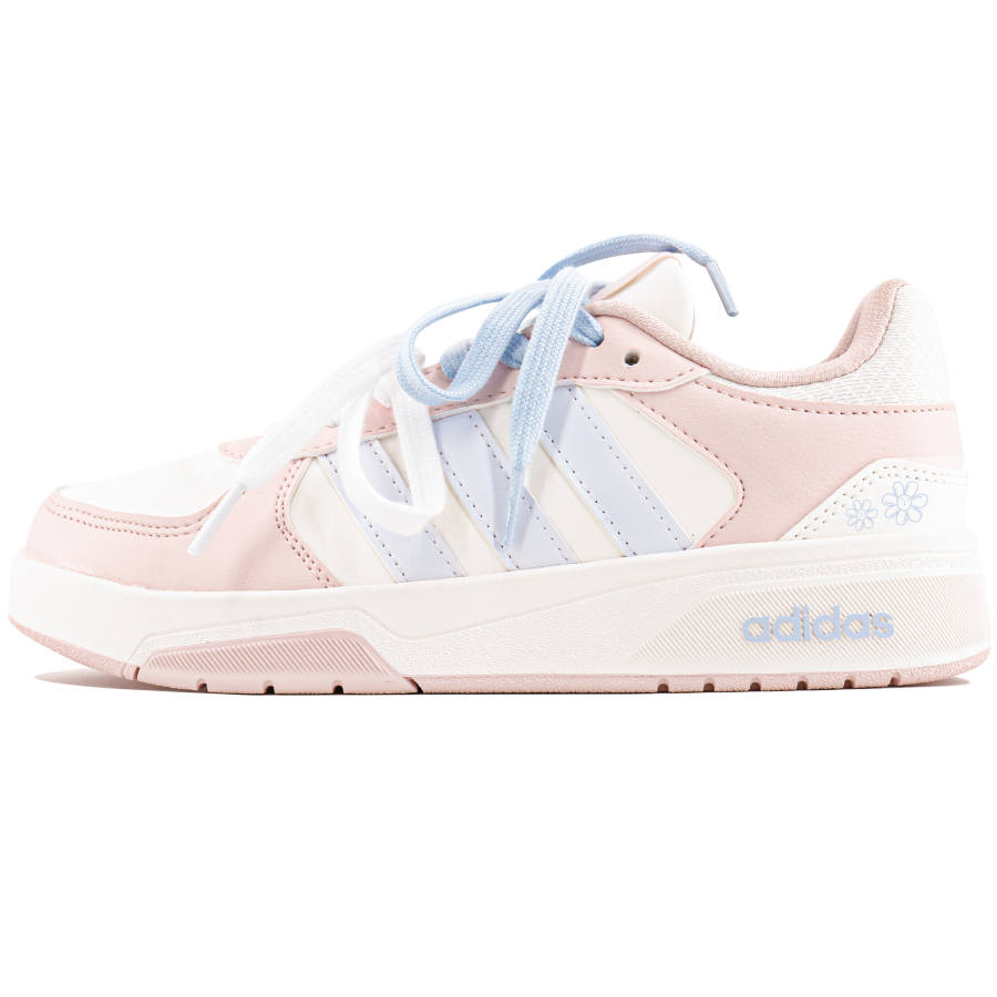 Adidas Adidas COURTBEAT Skateboard Shoes Unisex Low Top Blue/Pink