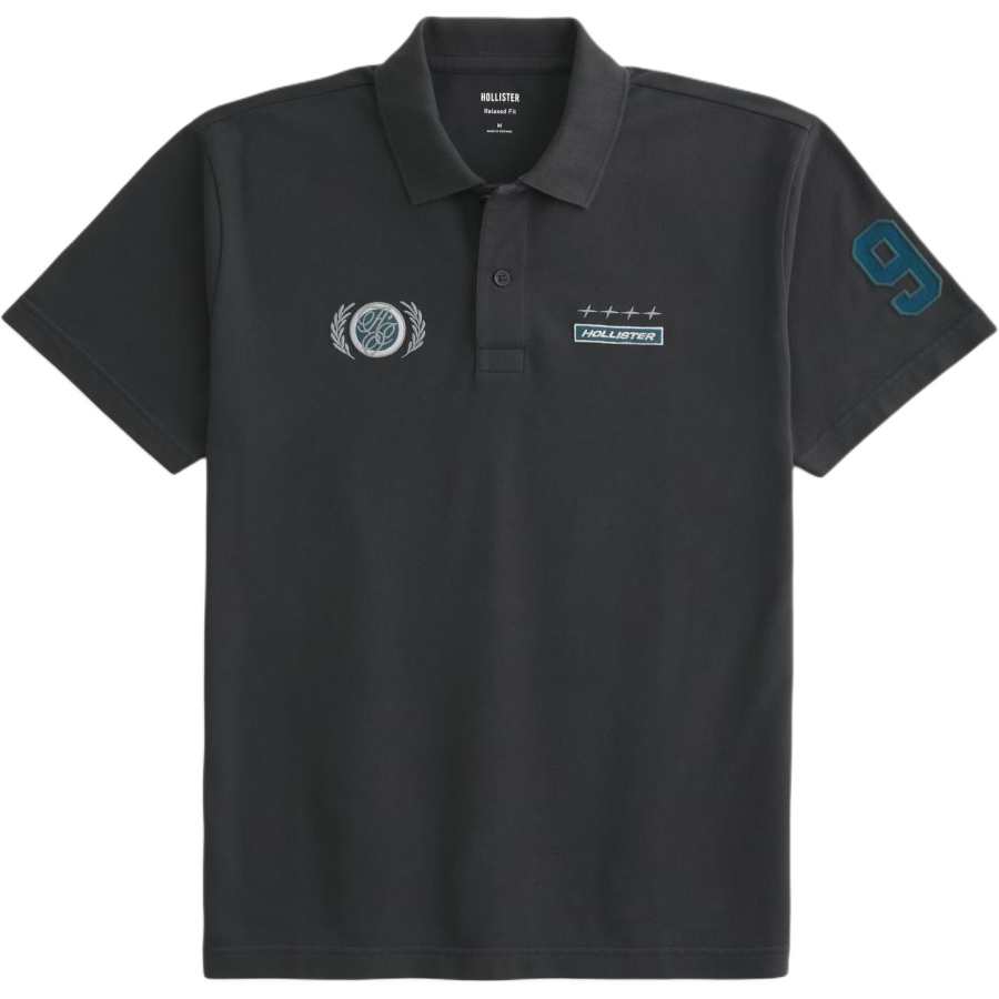 Hollister/ Polo Shirts Men's Charcoal Moderate