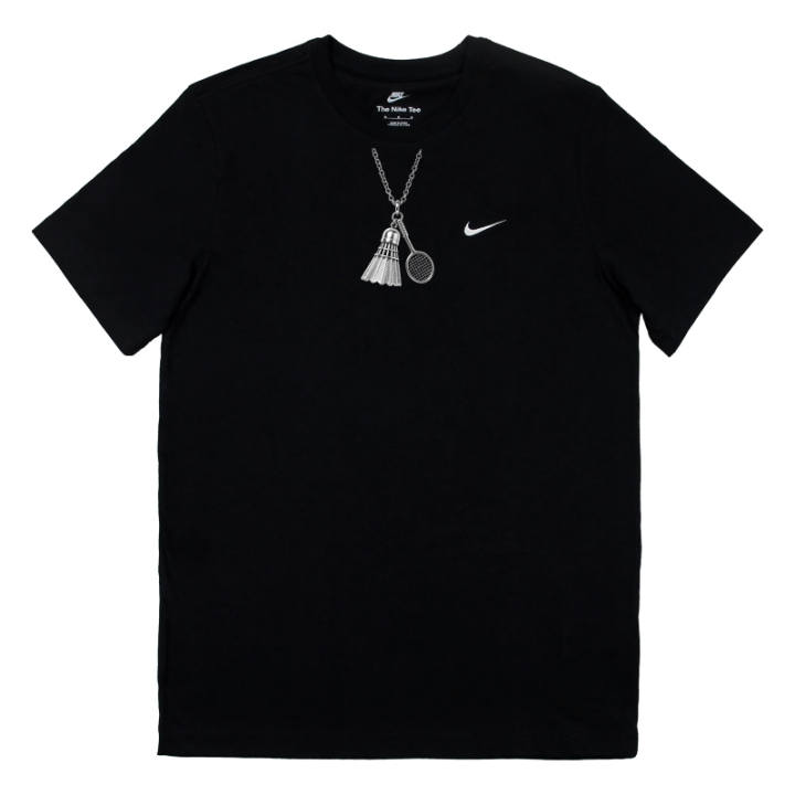 Nike Nike Sportswear T Shirts Unisex Black Crew Neck Moderate Straight Fit
